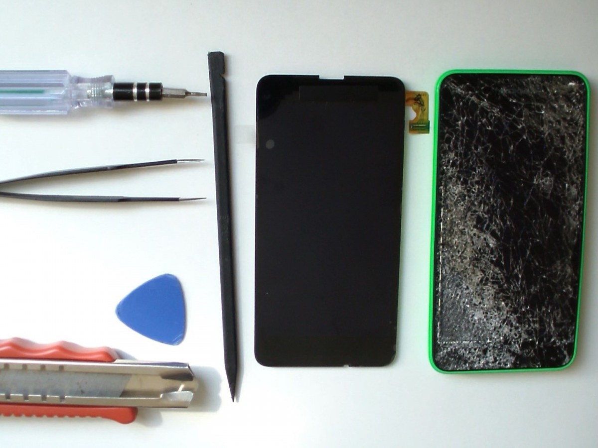 Инструкция по замене экрана на Microsoft Nokia Lumia 635 Инструкция по замене экрана на Microsoft Nokia Lumia 635